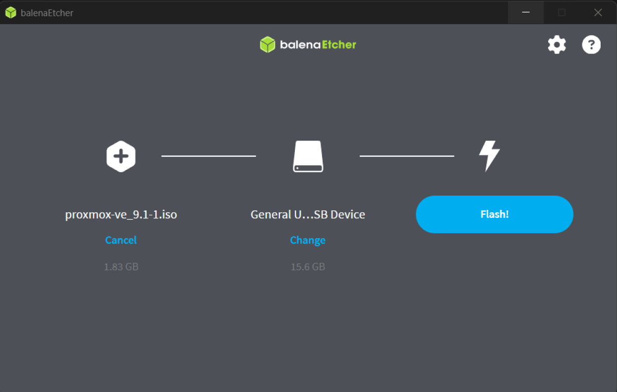 Installation de Proxmox VE